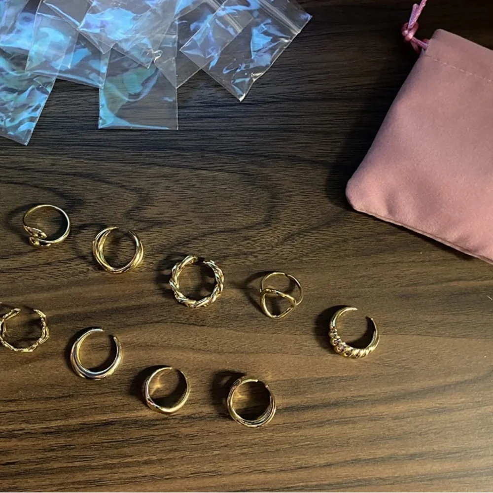 NEW 9 PIECE RING SET - Picture 1 of 2